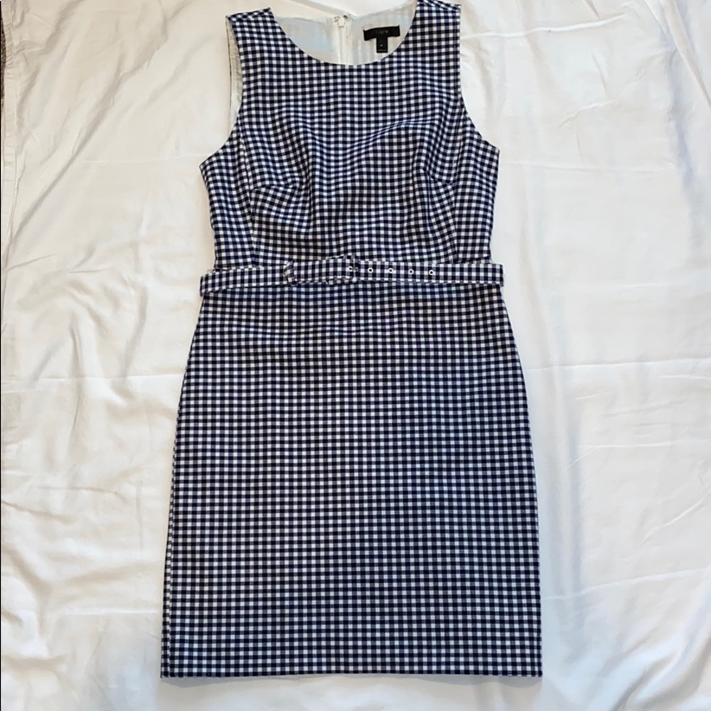 J. Crew Checker “Wear to Work” Dress
